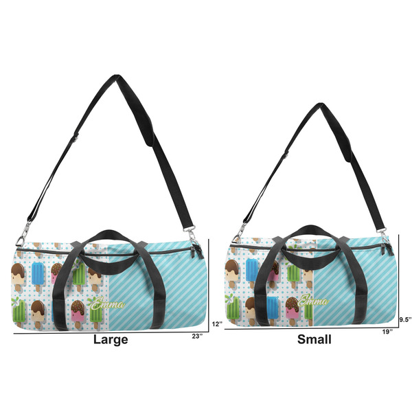 Popsicles and Polka Dots Duffle Bag Small and Large