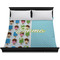 Popsicles and Polka Dots Duvet Cover - King - On Bed - No Prop