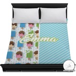Popsicles and Polka Dots Duvet Cover - Full / Queen (Personalized)