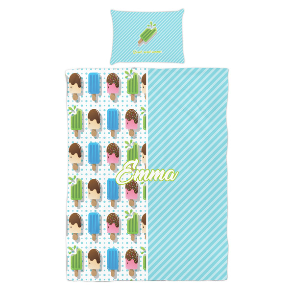 Popsicles and Polka Dots Duvet Cover Set - Twin - Alt Approval