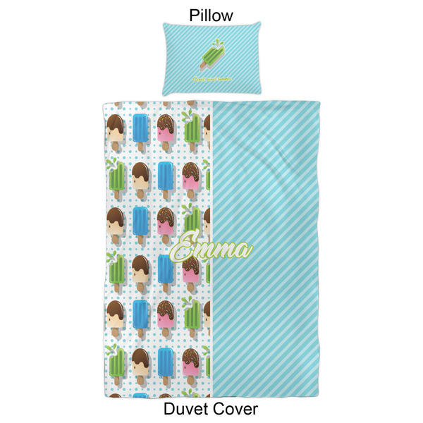 Popsicles and Polka Dots Duvet Cover Set - Twin XL - Approval