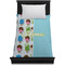 Popsicles and Polka Dots Duvet Cover - Twin - On Bed - No Prop
