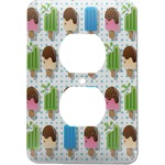 Popsicles and Polka Dots Electric Outlet Plate