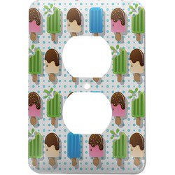 Popsicles and Polka Dots Electric Outlet Plate
