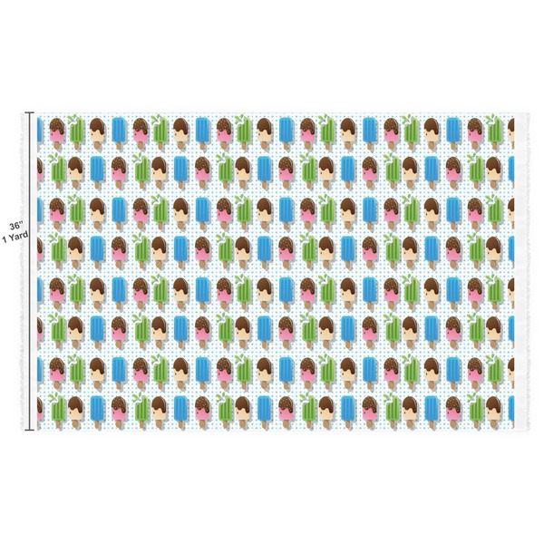 Popsicles and Polka Dots Fabric Full Yard