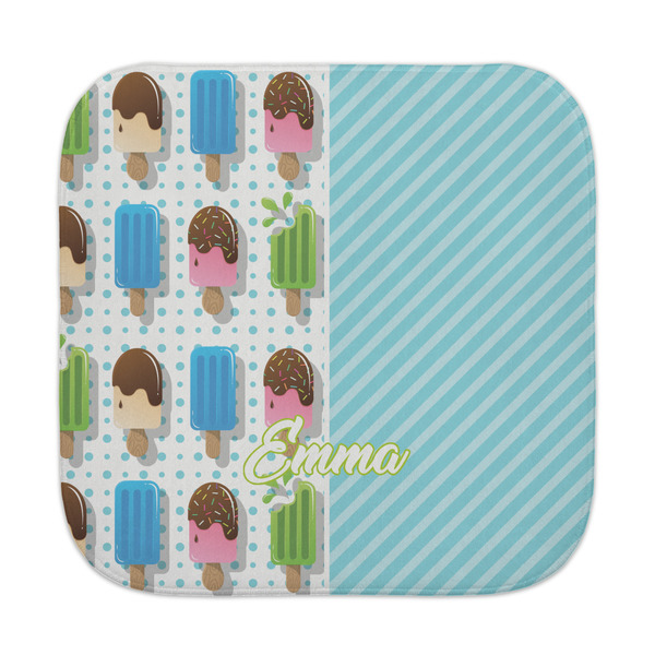 Custom Popsicles and Polka Dots Face Towel (Personalized)