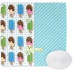 Popsicles and Polka Dots Washcloth (Personalized)