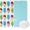 Popsicles and Polka Dots Washcloth (Personalized)