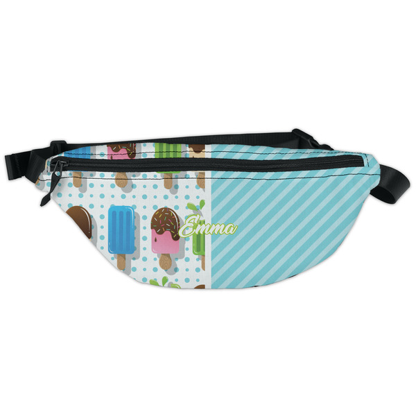 Custom Popsicles and Polka Dots Fanny Pack - Classic Style (Personalized)