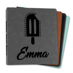 Popsicles and Polka Dots Leather Binder - 1" (Personalized)