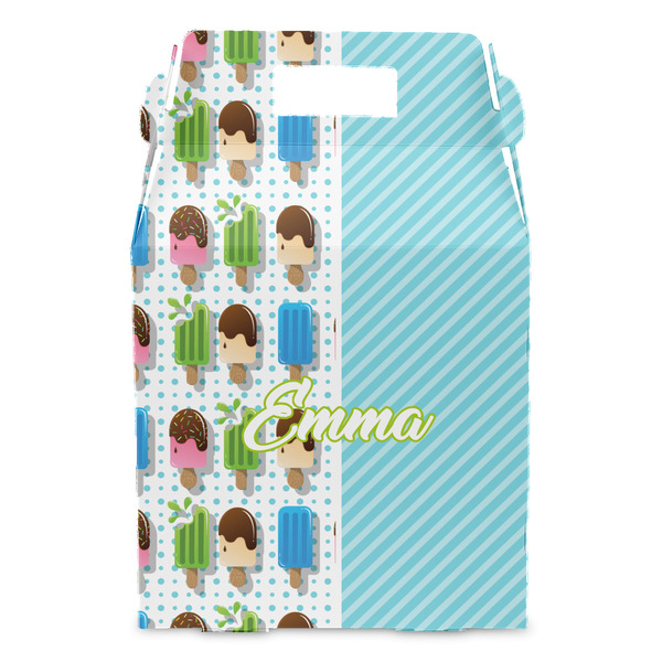 Popsicles and Polka Dots Gable Favor Box - Front