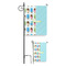 Popsicles and Polka Dots Garden Flag - PARENT/MAIN