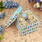 Popsicles and Polka Dots Gift Boxes with Lid - Canvas Wrapped - Medium - In Context