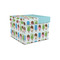 Popsicles and Polka Dots Gift Box with Lid - Canvas Wrapped - Small (Personalized)