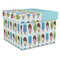 Popsicles and Polka Dots Gift Boxes with Lid - Canvas Wrapped - XX-Large - Front/Main