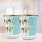 Popsicles and Polka Dots Glass Shot Glass - with gold rim - LIFESTYLE