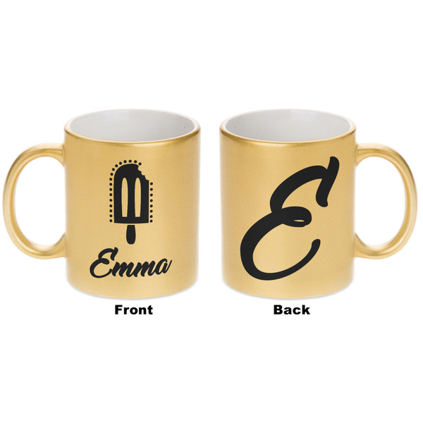 Popsicles and Polka Dots Gold Mug - Apvl