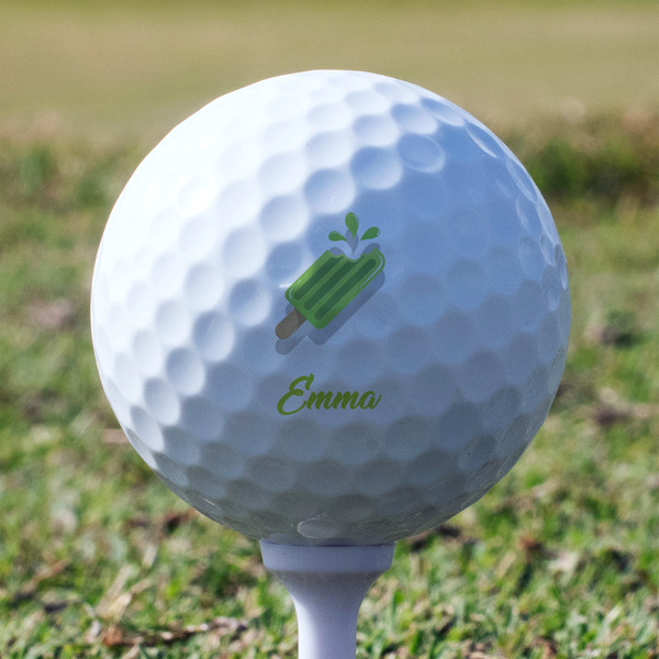 Popsicles and Polka Dots Golf Ball - Branded - Tee