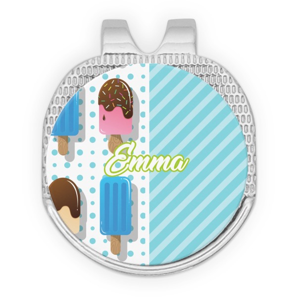 Popsicles and Polka Dots Golf Ball Hat Marker Hat Clip