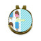 Popsicles and Polka Dots Golf Ball Marker - Hat Clip - Gold