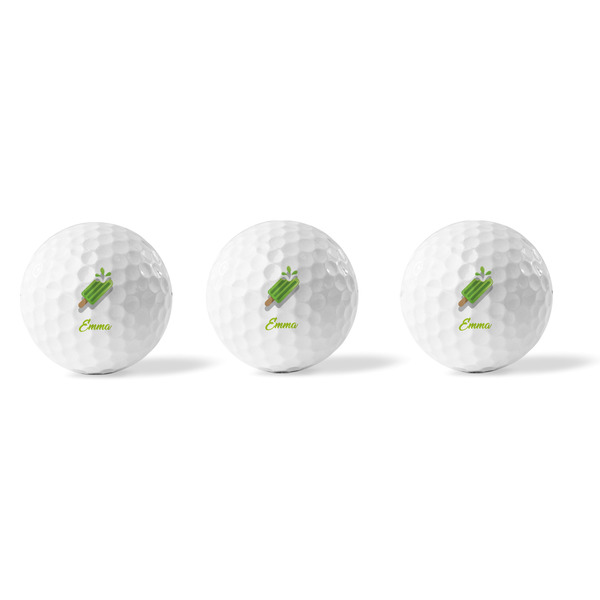 Popsicles and Polka Dots Golf Balls - Generic - Set of 3 - APPROVAL