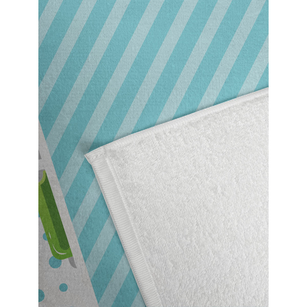 Popsicles and Polka Dots Golf Towel - Detail