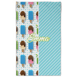 Popsicles and Polka Dots Golf Towel - Poly-Cotton Blend w/ Name or Text