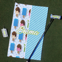 Popsicles and Polka Dots Golf Towel Gift Set (Personalized)