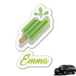 Popsicles and Polka Dots Graphic Car Decal (Personalized)