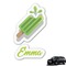 Popsicles and Polka Dots Graphic Car Decal