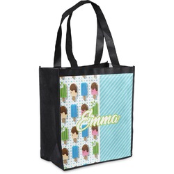 Popsicles and Polka Dots Grocery Bag (Personalized)