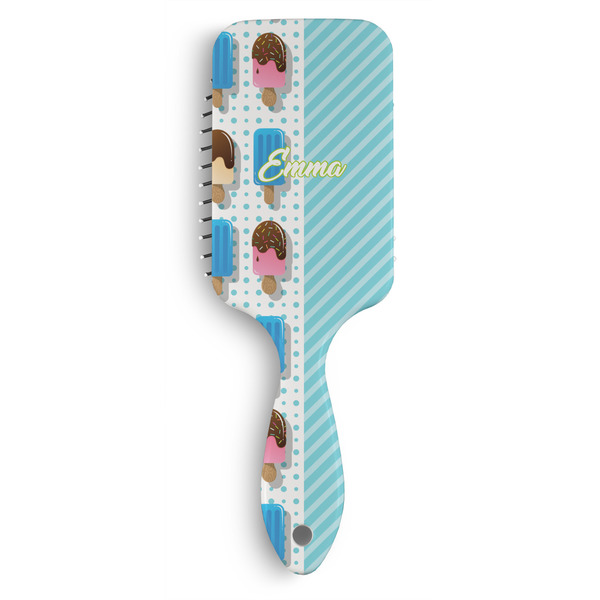 Custom Popsicles and Polka Dots Hair Brushes (Personalized)