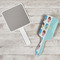 Popsicles and Polka Dots Hair Brush - In Context
