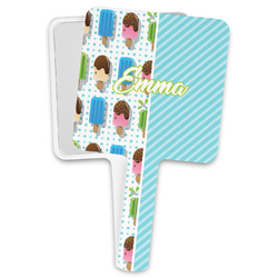 Popsicles and Polka Dots Hand Mirror (Personalized)