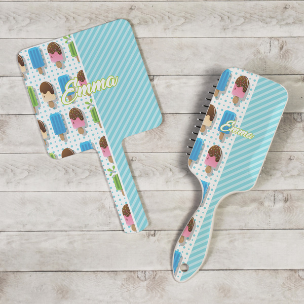 Popsicles and Polka Dots Hand Mirrors - In Context