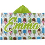 Popsicles and Polka Dots Kids Hooded Towel (Personalized)