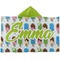 Popsicles and Polka Dots Kids Hooded Towel (Personalized)
