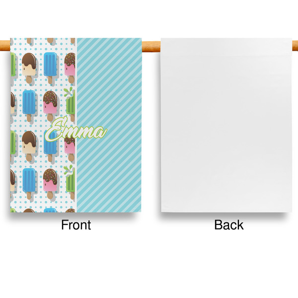 Popsicles and Polka Dots House Flags - Single Sided - APPROVAL