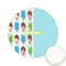 Popsicles and Polka Dots Printed Cookie Topper - 2.15" (Personalized)