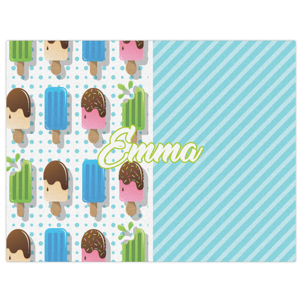 Popsicles and Polka Dots Indoor / Outdoor Rug - 6'x8' - Front Flat