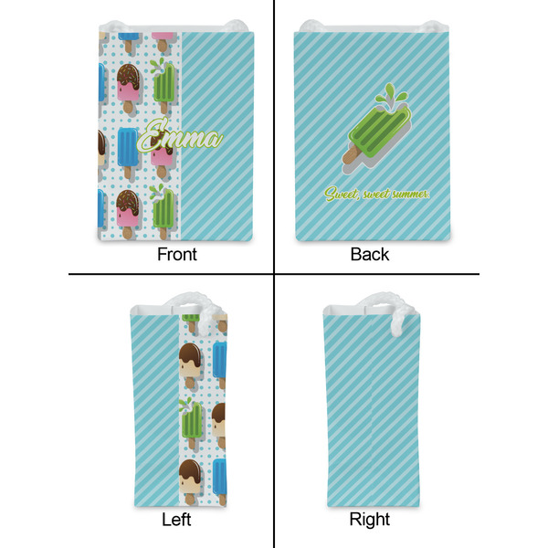 Popsicles and Polka Dots Jewelry Gift Bag - Gloss - Approval