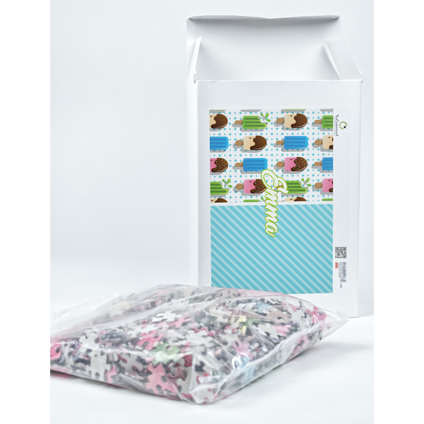 Popsicles and Polka Dots Jigsaw Puzzle 1014 Piece - Box