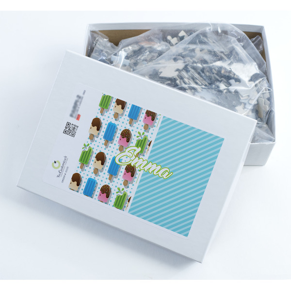 Popsicles and Polka Dots Jigsaw Puzzle 500 Piece - Box