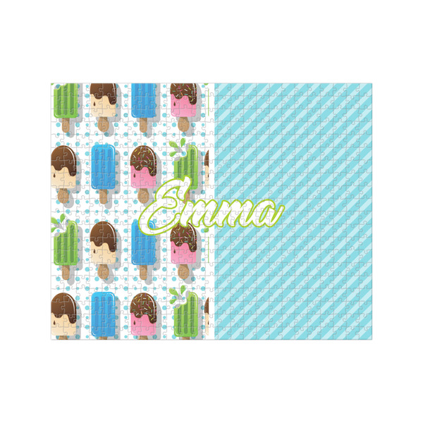 Custom Popsicles and Polka Dots 500 pc Jigsaw Puzzle (Personalized)