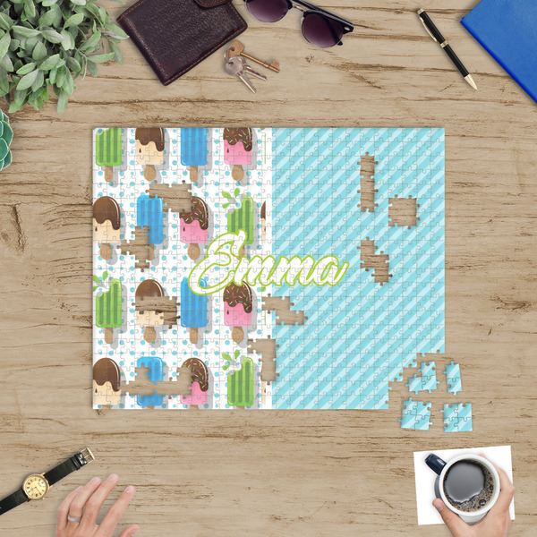 Popsicles and Polka Dots Jigsaw Puzzle 500 Piece - In Context