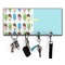 Popsicles and Polka Dots Key Hanger w/ 4 Hooks & Keys