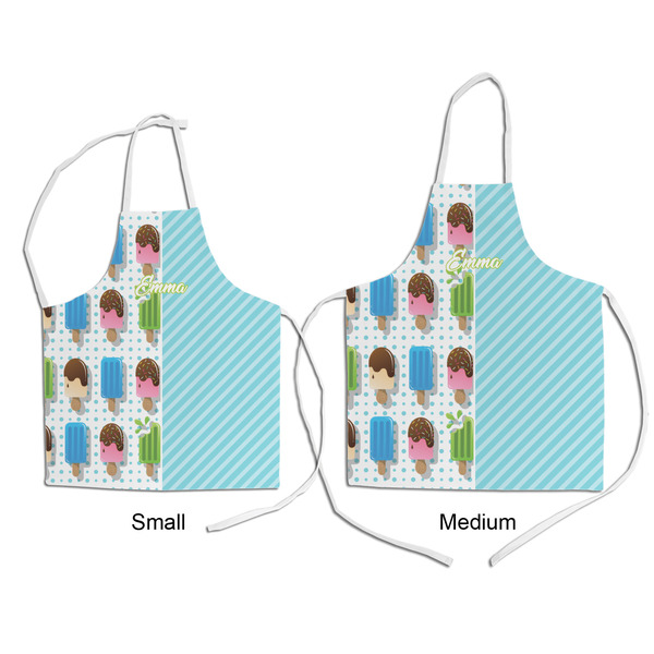 Popsicles and Polka Dots Kid's Aprons - Comparison