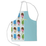 Popsicles and Polka Dots Kid's Apron - Small (Personalized)