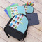 Popsicles and Polka Dots Large Backpack - Black - With Stuff