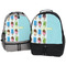 Popsicles and Polka Dots Large Backpacks - Both
